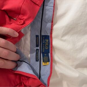 Polo Ralph Lauren Red Trousers
